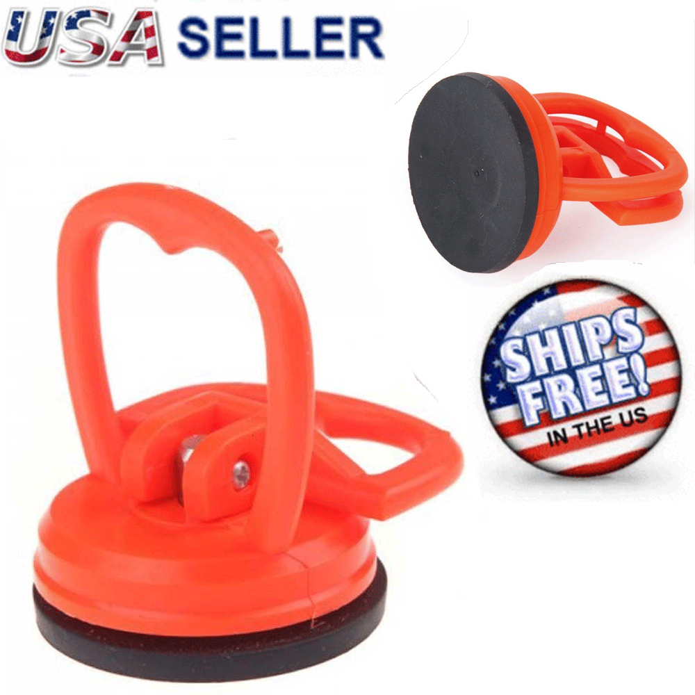 Glass Suction Cup Dent Puller Remover Metal Lifter Locking Quick 2.5" Mini New